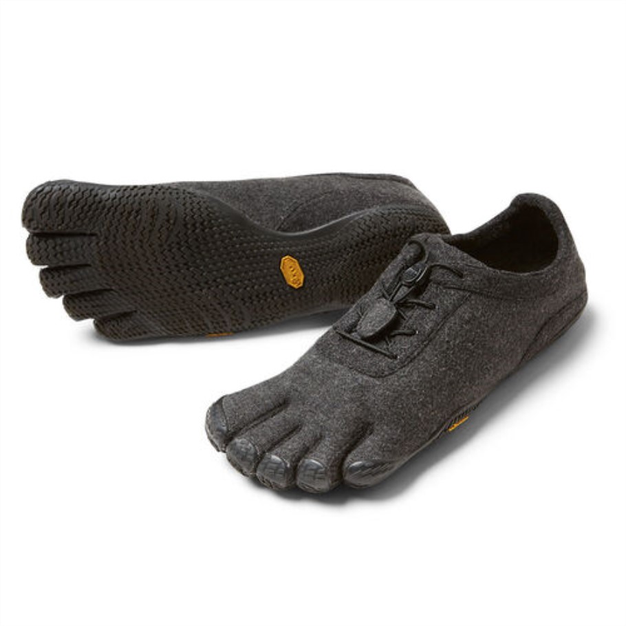 grey_black_vibram_kso_eco_wool_womens.jpg Grey-Black Vibram Kso Eco Wool Women's - Image 1