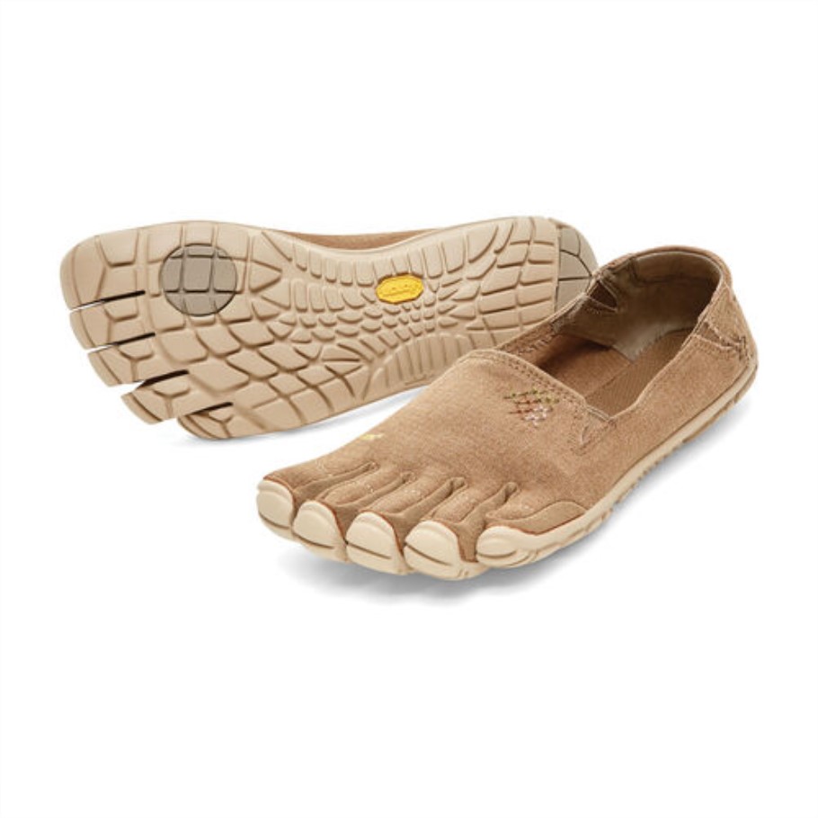 khaki_vibram_cvt_hemp_womens.jpg Khaki Vibram Cvt-Hemp Women's - Image 1