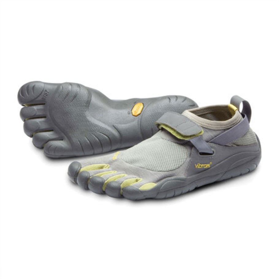 kso_womens_grey_palm_clay_vibram.jpg Kso Women's Grey-Palm-Clay Vibram - Image 1