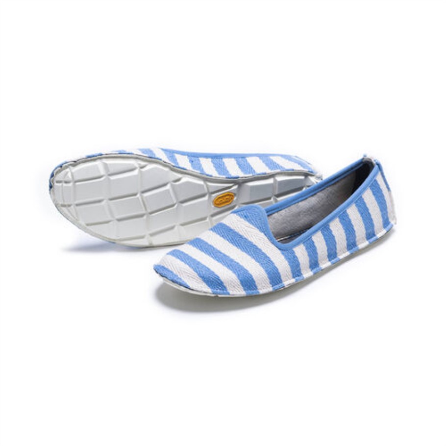 one_quarter_canvas_vibram_white_light_blue.jpg One Quarter Canvas Vibram White-Light-Blue - Image 1