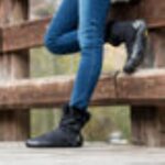 Black Furoshiki Eastern Traveler Classic Shearling Mid Boot Vibram - Image 11
