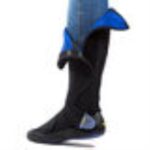 Furoshiki Neoprene Boot High Vibram Black-Blue - Image 2