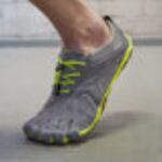 V-Run Men's Grey-Yellow Vibram - Image 4