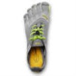 V-Run Women's Vibram Grey-Yellow - Image 3