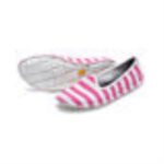 White-Pink Vibram One Quarter Canvas - Image 2