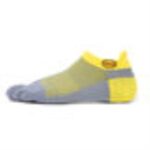 Yellow-Grey 5Toe Sock No Show Vibram - Image 2