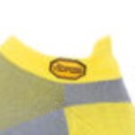 Yellow-Grey 5Toe Sock No Show Vibram - Image 4